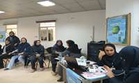 برپایی میز ارائه خدمات بهداشتی در پارک بانوان